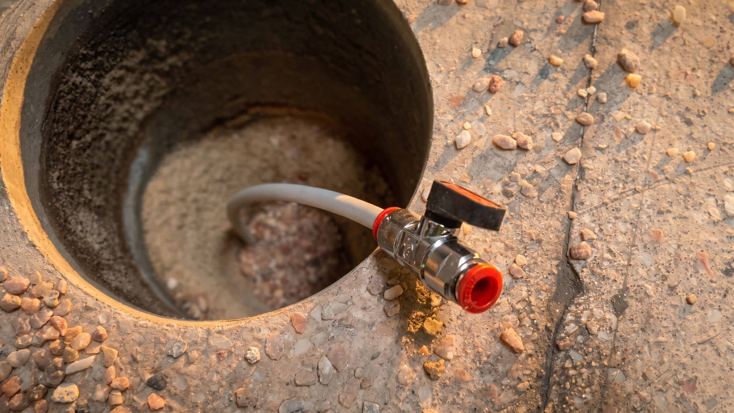 Soil gas probe installation: photo 1 of 9