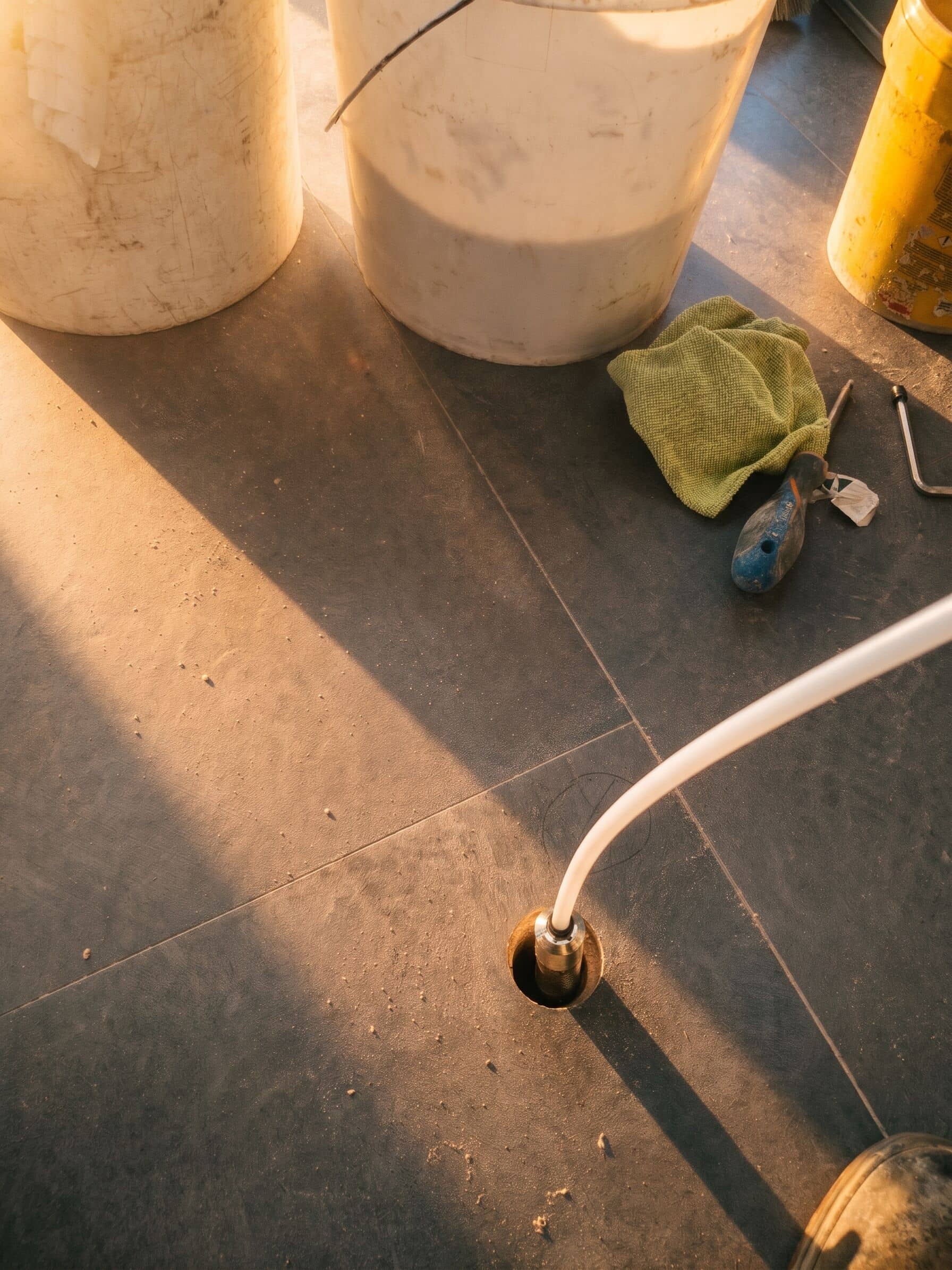 Soil gas probe installation: photo 6 of 9
