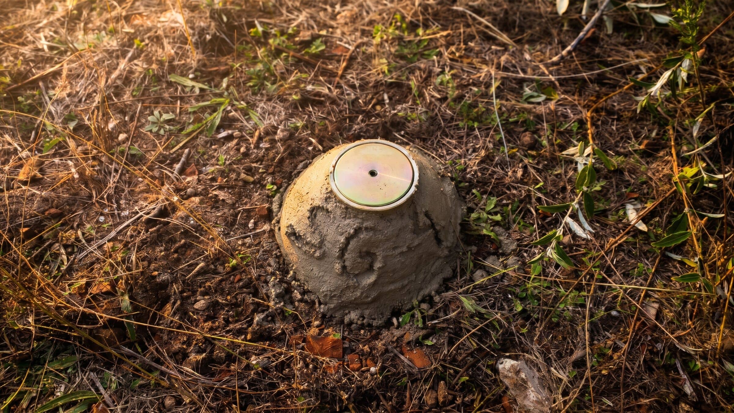 Soil gas probe installation: photo 7 of 9