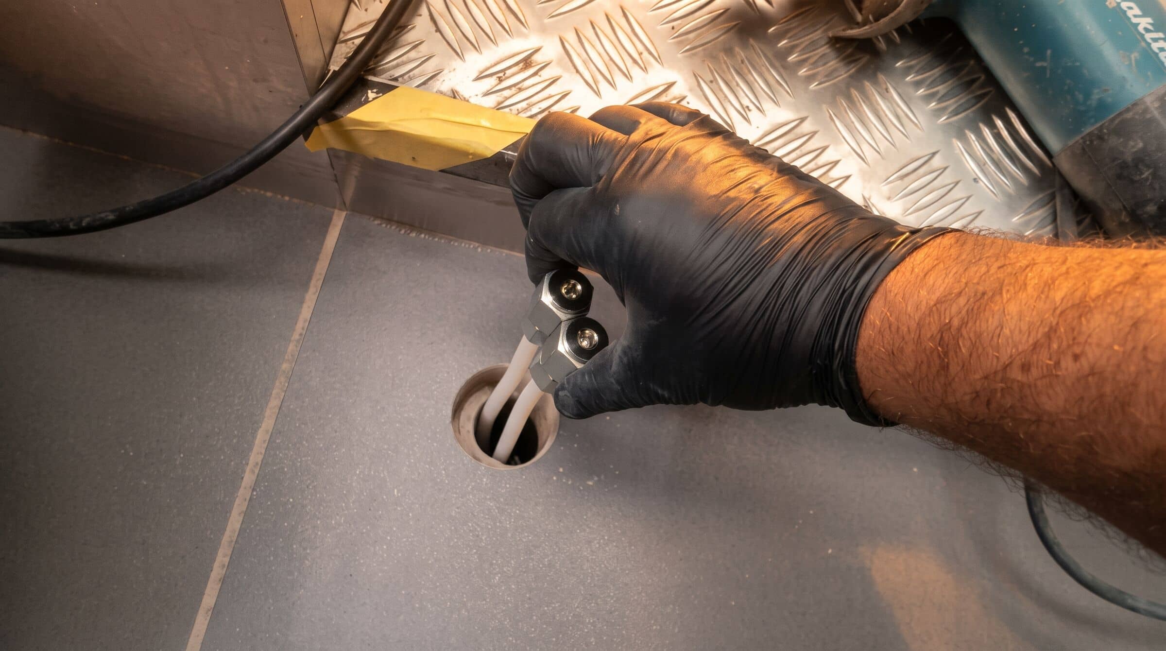 Soil gas probe installation: photo 9 of 9
